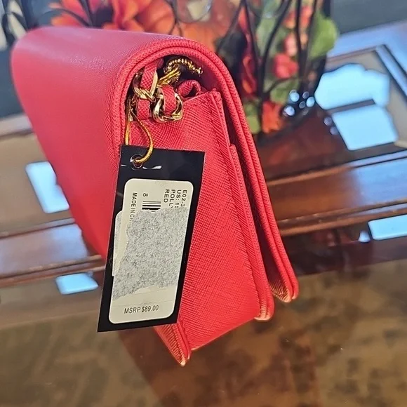 Bebe Vibrant Red Crossbody Bag - Picture 4 of 7